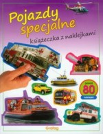 Książeczka z naklejkami. Pojazdy specjalne