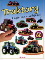 Książeczka z naklejkami. Traktory