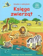 Księga zwierząt - książka z naklejkami