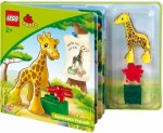 Lego duplo. Żyrafa. Książeczka + figurka