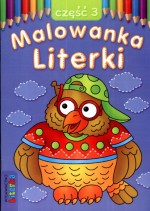 Literki. Malowanka. Część 3