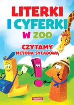 Literki i cyferki w zoo. Czytam metodą sylabową