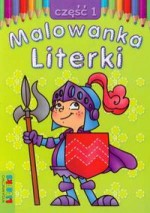 Literki. Malowanka. Część 1