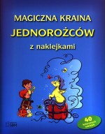 Magiczna kraina jednorożców z naklejkami