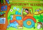 Malowanie z naklejkami. Kolorowy alfabet