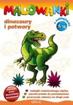 Malowanki - cz. 5 - dinozaury i potwory