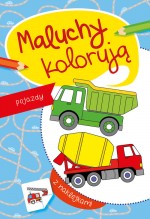 Maluchy kolorują pojazdy