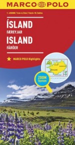 Mapa drogowa. Islandia 1:650 000