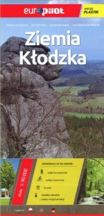 Mapa turystyczna laminowana. Ziemia Kłodzka skala 1:90 000. Europilot