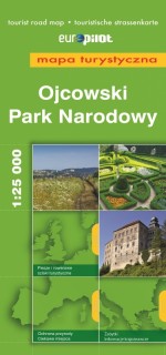 Mapa turystyczna. Ojcowski Park Narodowy. Skala 1 : 25 000. Europilot