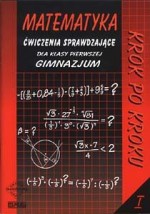 Matematyka ćwiczenia sprawdzające dla klasy pierwszej gimnazjum