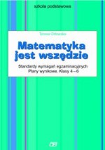 Matematyka jest wszędzie Standardy wymagań egzaminacyjnych Plany wynikowe. Klasy 4 - 6