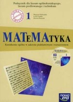 Matematyka. Klasa 1, liceum. Podręcznik. Zakres podstawowy i rozszerzony (+CD)