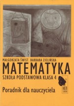 Matematyka. Szkoła podstawowa klasa 4. Poradnik dla nauczyciela