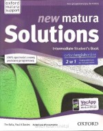 Matura Solutions Intermediate Student`s Book+Exam Brochure+Online Workbook