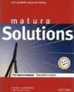 Matura Solutions. Pre-Intermediate Student`s Book.