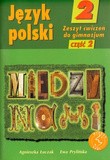 Między nami. Klasa 2, gimnazjum, część 2. Język polski. Zeszyt ćwiczeń