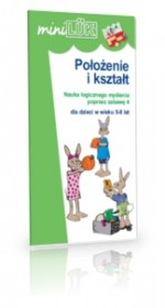 MiniLUK - Położenie o kształt. Nauka logicznego myślenia poprzez zabawę 4 dla dzieci w weiku 5-8 lat