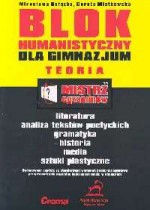 Mistrz egzaminów - Blok humanistyczny dla gimnazjum. Teoria