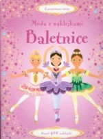 Moda z naklejkami. Baletnice