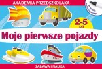 Moje pierwsze pojazdy. Rysujemy po śladzie.  Akademia przedszkolaka