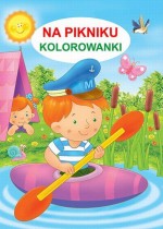 Na pikniku. Kolorowanka