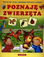 Poznaję zwierzęta. Naklejanki dla dzieci 3-5 lat