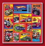 Nalepka zwykła 16x16 Hot Wheels