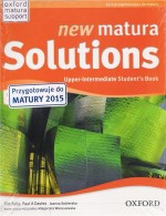 New matura Solutions. Upper-Intermediate Student`s Book. Język angielski. Podręcznik