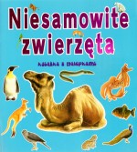 Niesamowite zwierzęta. Książka z nalepkami. Zeszyt niebieski