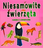 Niesamowite zwierzęta. Książka z nalepkami. Zeszyt różowy