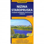 Nizina Staropruska,Lidzbark Warmiński Bartoszyce i okolice mapa 1:75 000