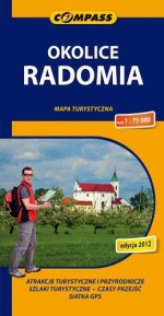 Okolice Radomia mapa turystyczna 1:75 000