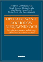 Opodatkowanie dochodów nieujawnionych