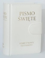 Pismo Święte Stary i Nowy Testament (wydanie skóropodobne z zapięciem magnetycznym)