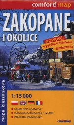 Plan Miasta. Zakopane i okolice. 1:15 000