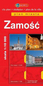 Plan miasta Zamość 1:10 000