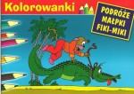 Podróże małpki Fiki-Miki. Kolorowanki