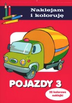 Pojazdy 3. Naklejam i koloruję