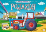 Pojazdy. Koloruję i naklejam