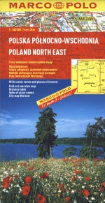 Polska Północno-Wschodnia. Mapa Marco Polo 1:300 000