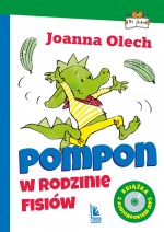 Pompon w rodzinie Fisiów. Książka z audiobookiem