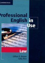 Professional English in Use Law