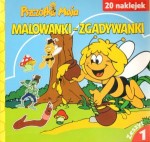 Pszczółka Maja. Zeszyt 1. Malowanki - zgadywanki