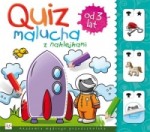 Quiz malucha z naklejkami od 3 lat