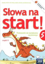 Słowa na start! Klasa 5, szkoła podstawowa, część 2. Język polski. Podręcznik. Kształcenie językowe