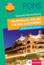 Słownik kieszonkowy hiszpańsko-polski, polsko-hiszpański. Pons