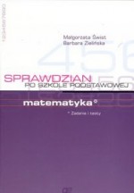 Sprawdzian po szkole podstawowej - matematyka, zadania i testy