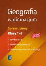 Sprawdziany. Klasa 1-3, gimnazjum. Geografia