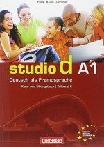 Studio d A1/2 Kurs und Ubungsbuch + CD Język niemiecki. Podręcznik z ćwiczeniami